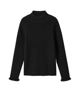 Name it winter sweater meisjes - zwart - regular fit, gebreid - NkfRiaglitter