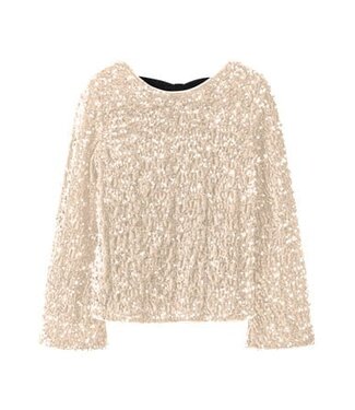 Name it winter blouse meisjes - wit - regular fit - NkfRusitta