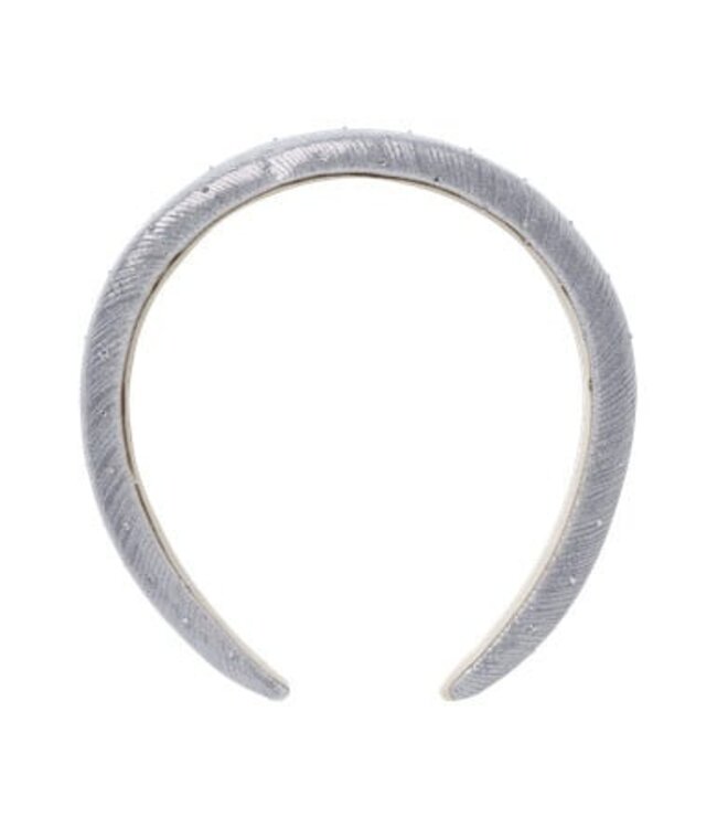 Name it winter haarband meisjes - grijs - NkfRiglitter