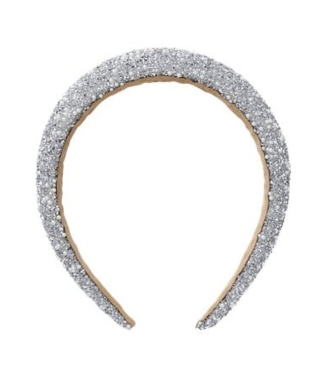 Name it winter haarband meisjes - grijs - NkfRillo