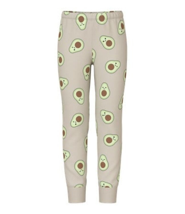 Name it winter pyjama meisjes - beige - NkfNightset