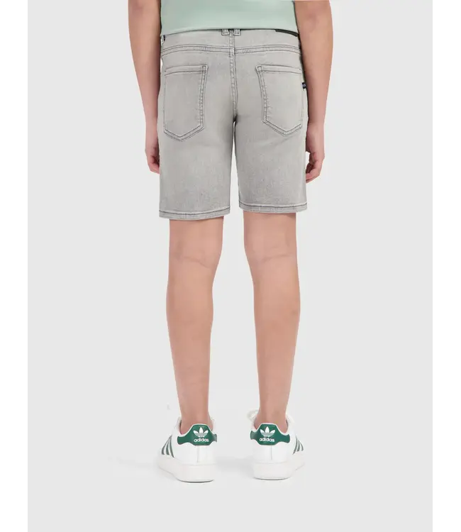 Ballin Zomer jeans short jongens - licht grijs - Jaxx - regular fit