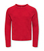 Kids ONLY winter sweater meisjes - rood - KogKatia - regular fit