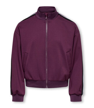 Kids ONLY winter track jacket meisjes - paars - KogWarm