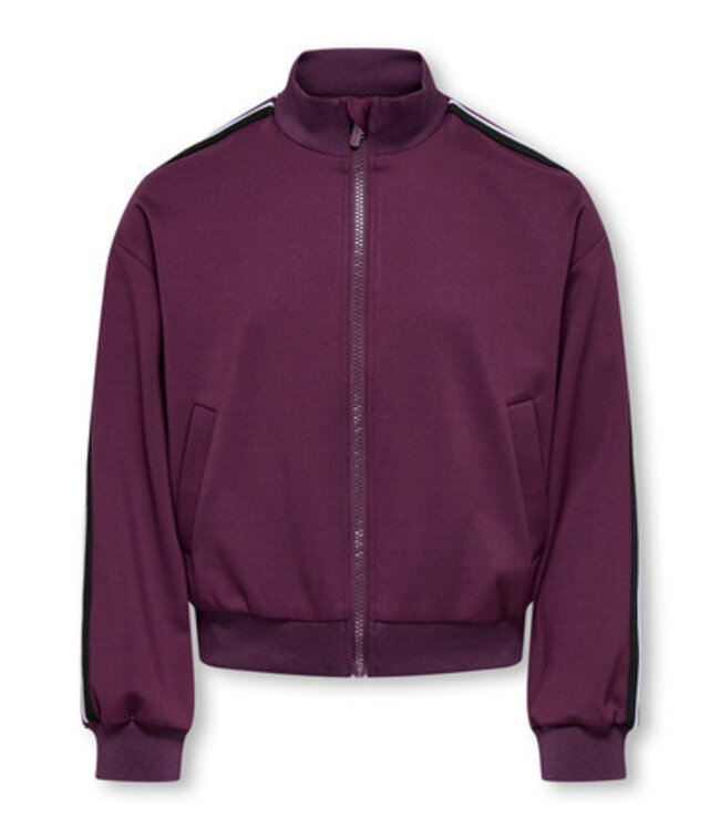 Kids ONLY winter track jacket meisjes - paars - KogWarm
