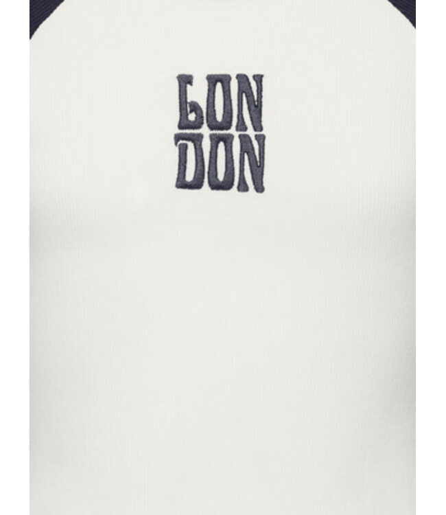 Kids ONLY winter top meisjes - blauw - KogBina - slim fit, longsleeve