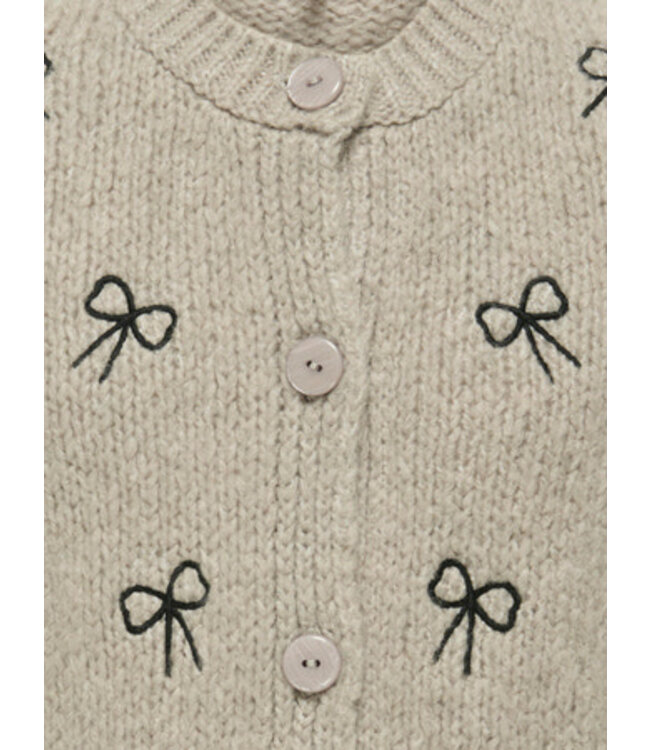 Kids ONLY winter vest meisjes - grijs - KogCody - regular fit, gebreid