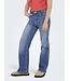 Kids ONLY winter jeansbroek meisjes - blauw - KogMadison - wide leg fit