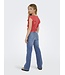 Kids ONLY winter jeansbroek meisjes - blauw - KogMadison - wide leg fit