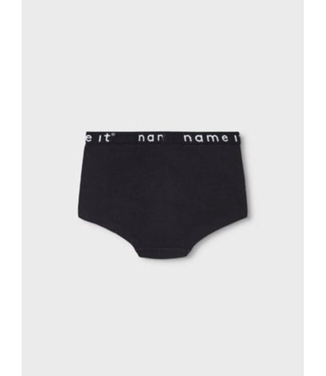 Name it winter ondergoed meisjes - zwart - 2p hipster - NkfHipster