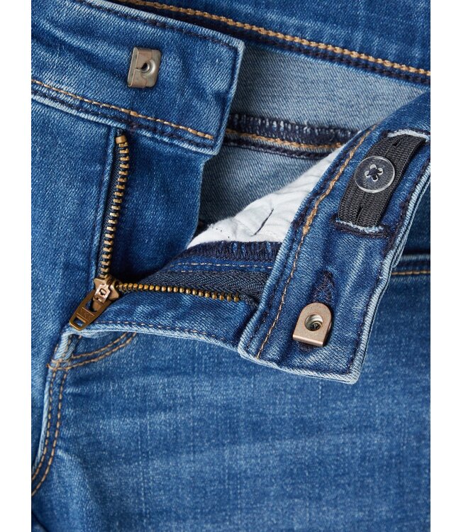 Name it winter jeansbroek meisjes - blauw - bootcut fit - NkfPolly