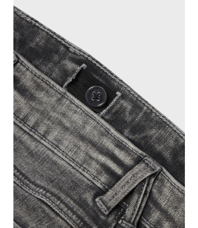 Name it winter jeansbroek meisjes - grijs - bootcut fit - NkfPolly