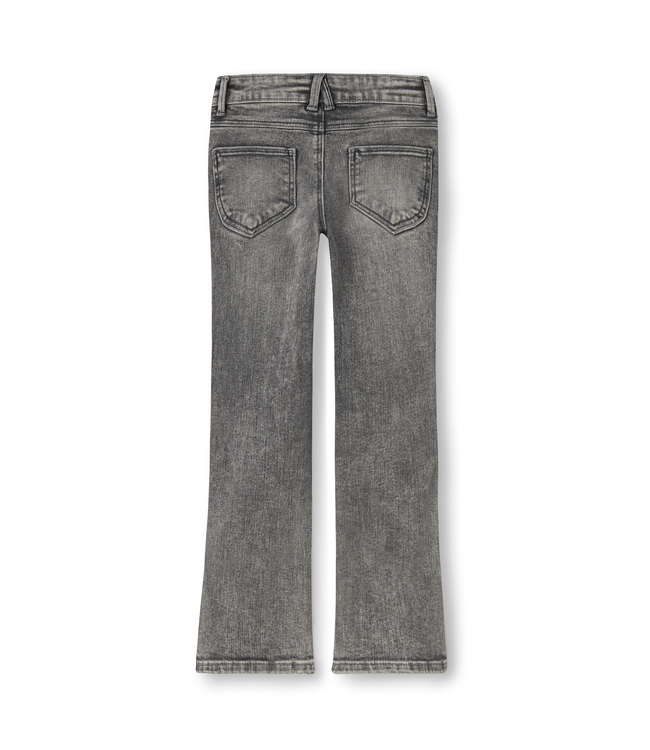 Name it winter jeansbroek meisjes - grijs - bootcut fit - NkfPolly