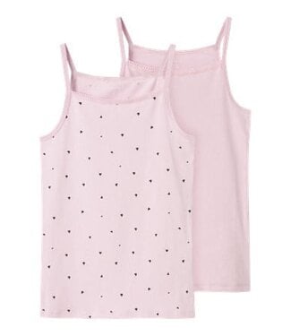 Name it winter ondergoed meisjes - zwart - 2p top - NkfShort