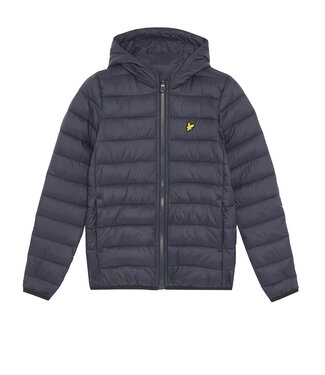 Lyle & Scott winter winterjas jongens - donker navy blauw - gewatteerd