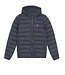 Lyle & Scott winter winterjas jongens - donker navy blauw - gewatteerd