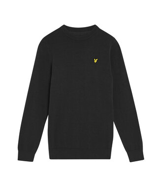 Lyle & Scott winter sweater jongens - zwart