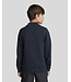 Lyle & Scott winter sweater jongens - donker navy blauw - 1/4 rits