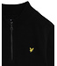 Lyle & Scott winter sweater jongens - zwart - 1/4 rits