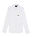 Lyle & Scott winter oxford shirt jongens - wit