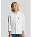 Lyle & Scott winter oxford shirt jongens - wit