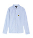 Lyle & Scott winter oxford shirt jongens - blauw