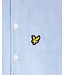 Lyle & Scott winter oxford shirt jongens - blauw