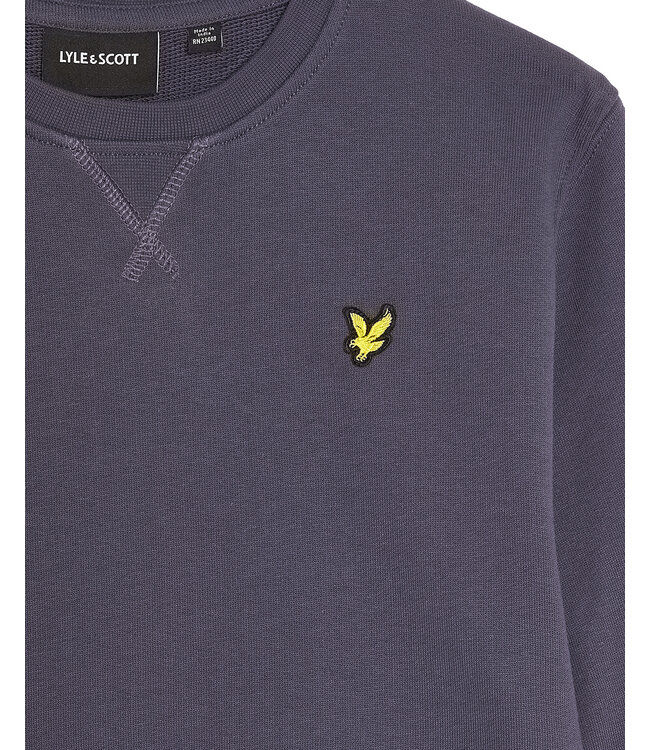 Lyle & Scott winter sweater jongens - donker blauw