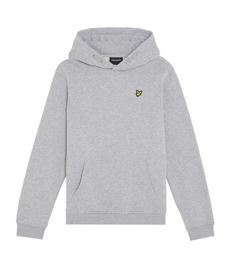 Lyle & Scott winter hoodie jongens - licht grijs
