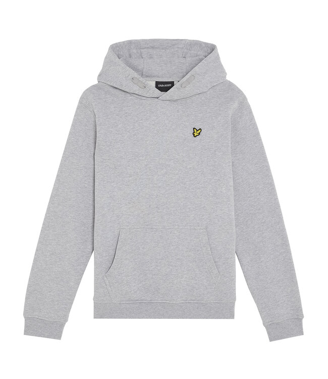Lyle & Scott winter hoodie jongens - licht grijs
