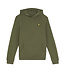 Lyle & Scott winter hoodie jongens - donker groen