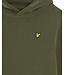 Lyle & Scott winter hoodie jongens - donker groen