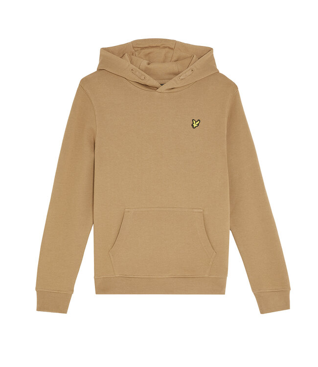 Lyle & Scott winter hoodie jongens - bruin