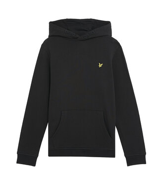 Lyle & Scott winter hoodie jongens - zwart