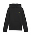 Lyle & Scott winter hoodie jongens - zwart