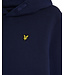 Lyle & Scott winter hoodie jongens - navy blauw