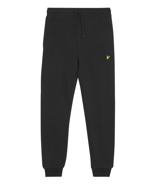 Lyle & Scott winter sweat broek jongens - zwart - brush