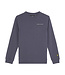 Lyle & Scott winter sweater jongens - donker blauw - Script
