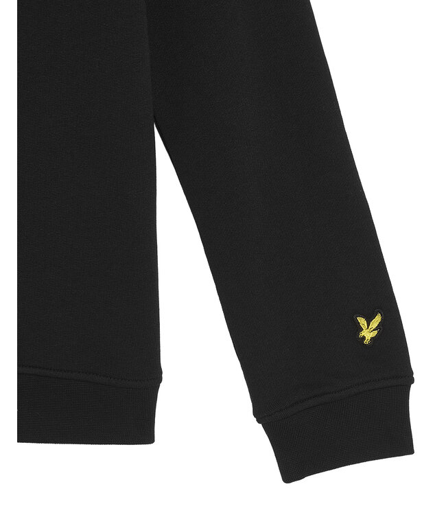 Lyle & Scott winter sweater jongens - zwart - Script