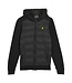 Lyle & Scott winter hybrid hoodie jongens - zwart