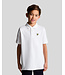 Lyle & Scott winter polo shirt jongens - wit