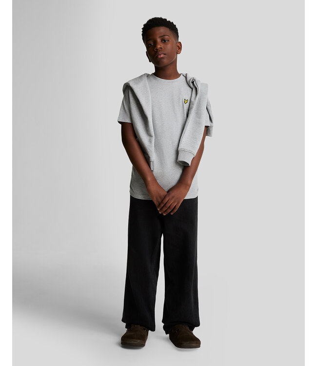 Lyle & Scott winter t-shirt jongens - licht grijs