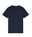 Lyle & Scott winter t-shirt jongens - donker navy blauw