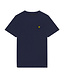 Lyle & Scott winter t-shirt jongens - navy blauw
