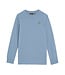 Lyle & Scott winter t-shirt jongens - blauw - longsleeve