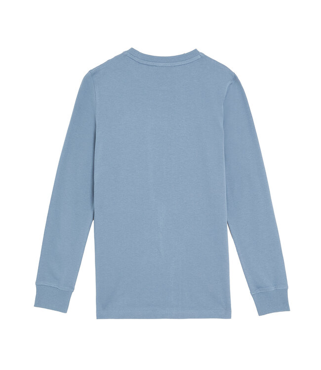 Lyle & Scott winter t-shirt jongens - blauw - longsleeve