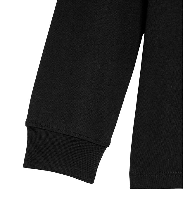 Lyle & Scott winter t-shirt jongens - zwart - longsleeve