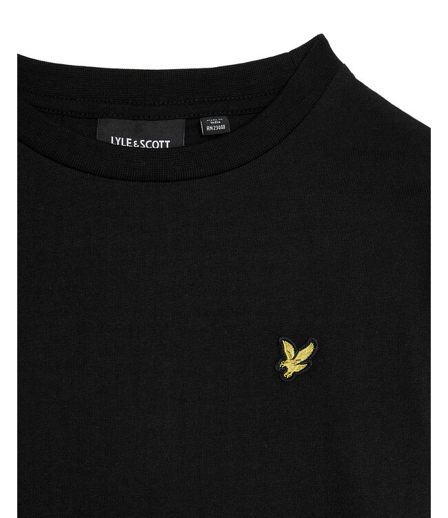 Lyle & Scott winter t-shirt jongens - zwart - longsleeve