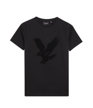 Lyle & Scott winter t-shirt jongens - zwart