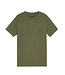 Lyle & Scott winter t-shirt jongens - donker groen - gebroduurd